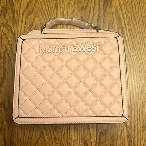 Montana West Quilted Cream Handbag